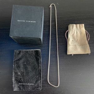 David Yurman Mens Chain Small Necklace